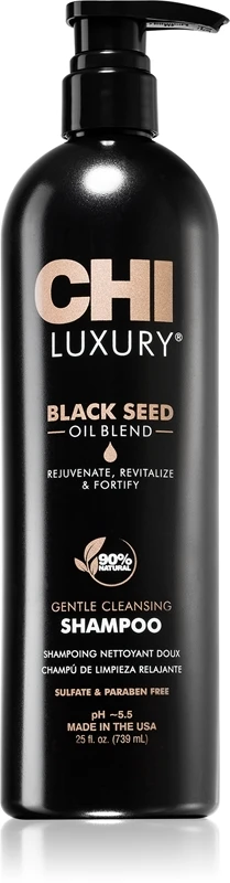 CHI Luxury Black Seed Oil Gentle Cleansing Shampoo 3 CHI Luxury Black Seed Oil Gentle Cleansing Shampoo