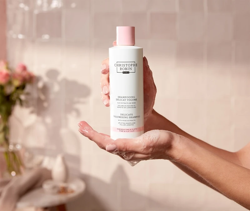 Christophe Robin Delicate Volumizing Shampoo With Rose Extracts 5 Christophe Robin Delicate Volumizing Shampoo With Rose Extracts – Image 3