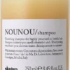 Davines NouNou -Promos Beau Lisse Boutique davines nounou shampoing nourrissant pour cheveux secs et fragiles 3