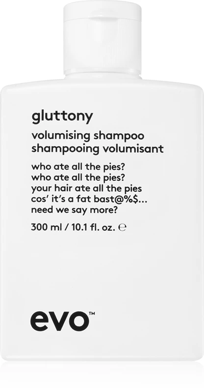 EVO Gluttony Volumising Shampoo 3 EVO Gluttony Volumising Shampoo