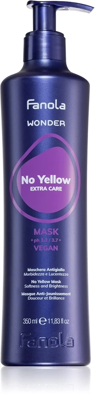 Fanola Wonder No Yellow Extra Care Mask 3 Fanola Wonder No Yellow Extra Care Mask