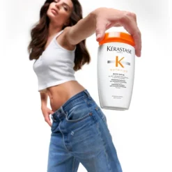 Kérastase Nutritive Bain Satin -Promos Beau Lisse Boutique kerastase nutritive bain satin shampoing hydratant pour cheveux 4