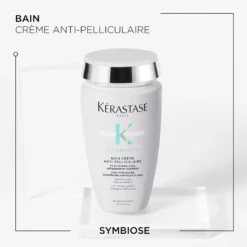 Kérastase Symbiose Bain Crème Anti-Pelliculaire -Promos Beau Lisse Boutique kerastase symbiose bain creme anti pelliculaire shampoing antipelliculaire pour cuir chevelu sensible 4