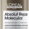 L’Oréal Professionnel Serie Expert Absolut Repair Molecular -Promos Beau Lisse Boutique loreal professionnel serie expert absolut repair molecular masque renovateur pour cheveux abimes