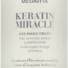 Medavita Keratin Miracle Liss Magic Drops 2 Medavita Keratin Miracle Liss Magic Drops -Promos Beau Lisse Boutique medavita keratin miracle liss magic drops traitement lissant pour des cheveux brillants et doux