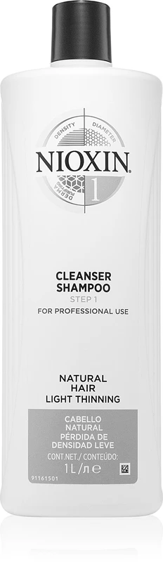 Nioxin System 1 Cleanser Shampoo 3 Nioxin System 1 Cleanser Shampoo