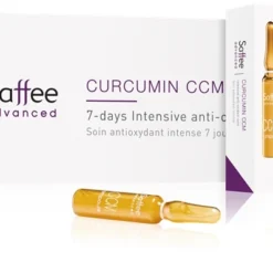 Saffee Advanced Curcumin Ampoules - 7-days Intensive Anti-oxidant Care -Promos Beau Lisse Boutique saffee advanced curcumin ampoules 7 days intensive anti oxidant care ampoules traitement intensif de 7 jours au curcuma 9