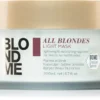 Schwarzkopf Professional Blondme All Blondes Light -Promos Beau Lisse Boutique schwarzkopf professional blondme all blondes light masque nourrissant pour cheveux fins a normaux