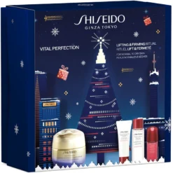 Shiseido Vital Perfection Enriched Holiday Kit -Promos Beau Lisse Boutique shiseido vital perfection enriched holiday kit coffret cadeau effet lifting 1